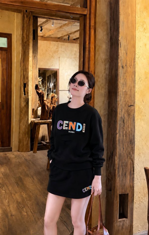Bộ Nỉ Áo+Chân Váy | CENDI 01