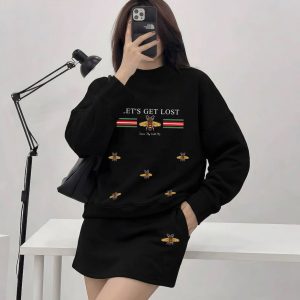 Bộ Nỉ Áo+Chân Váy | BEE 01