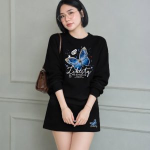 Bộ Nỉ Áo+Chân Váy | Liberty 01