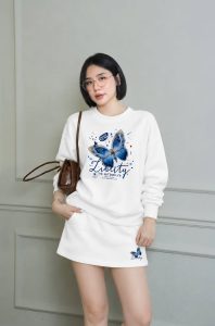 Bộ Nỉ Áo+Chân Váy | Liberty 01