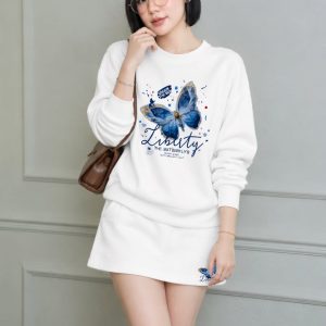 Bộ Nỉ Áo+Chân Váy | Liberty 01