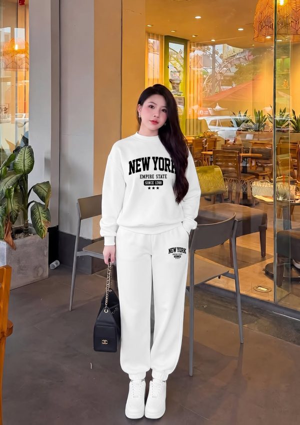 Bộ Nỉ Áo+Quần | NewYork 01